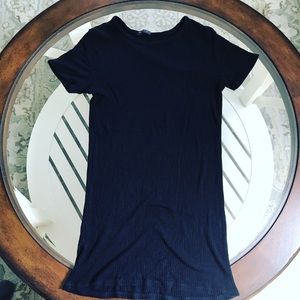 Brandy Melville Black Body Con Sweater Dress